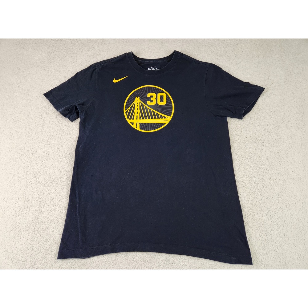 The Nike Tee Golden State Warriors Curry #30 Black Size Medium